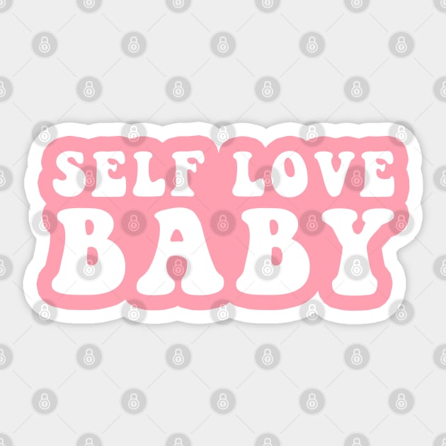 Self Love Baby Sticker by CityNoir